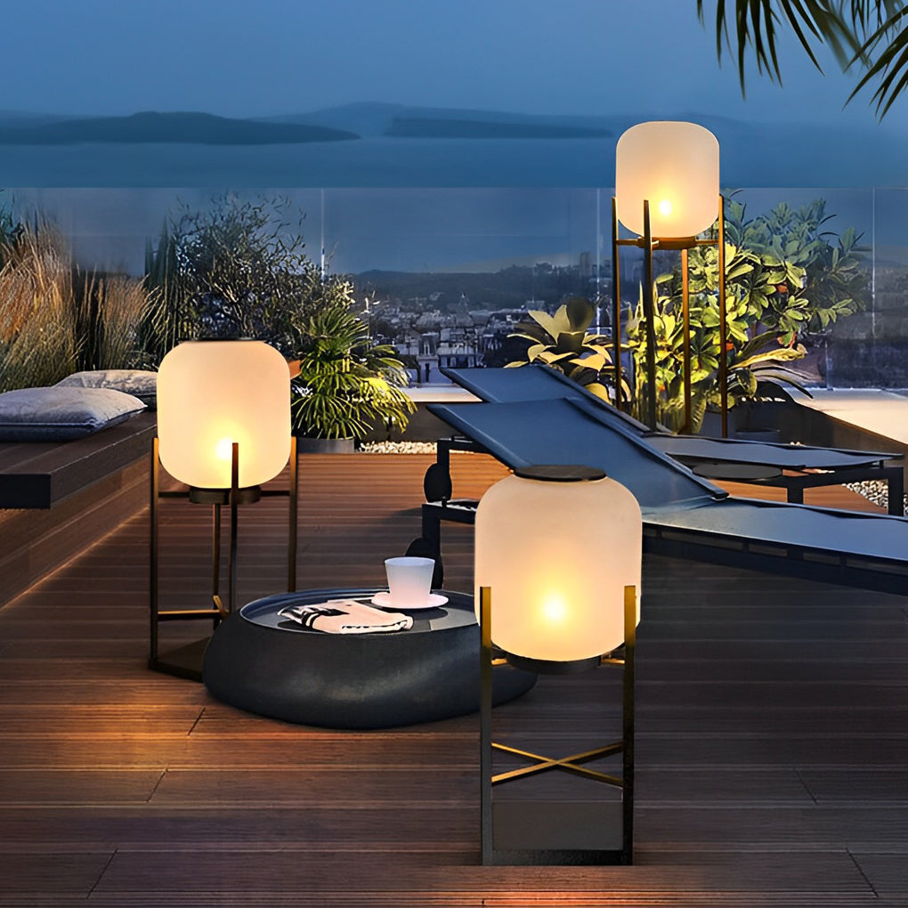 Lantern LED Outdoor Floor Lamp - Lamp Outdoor
