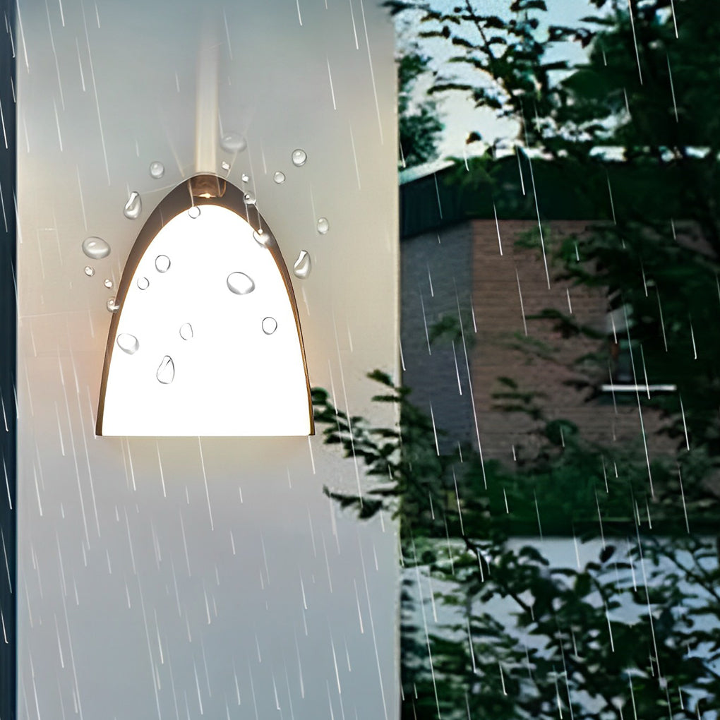 Creative LED Waterproof Aluminum Black Modern Outdoor Wall Sconce Lighting - Lamp Outdoor