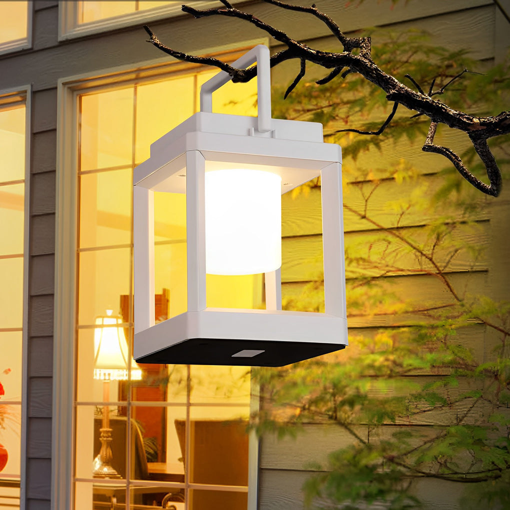 Portable Multifunctional Waterproof USB Charge Solar Outdoor Lanterns - Lamp Outdoor