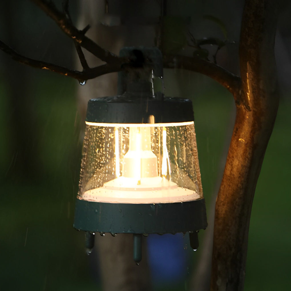 Waterproof USB 5V Rechargeable LED Dimmable Green Modern Camping Lights - Lamp Outdoor