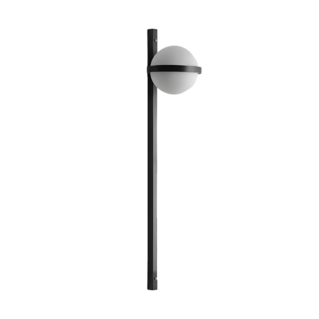 Creative Flowerpot Ball Waterproof LED Black Modern Outdoor Wall Light - Lamp Outdoor