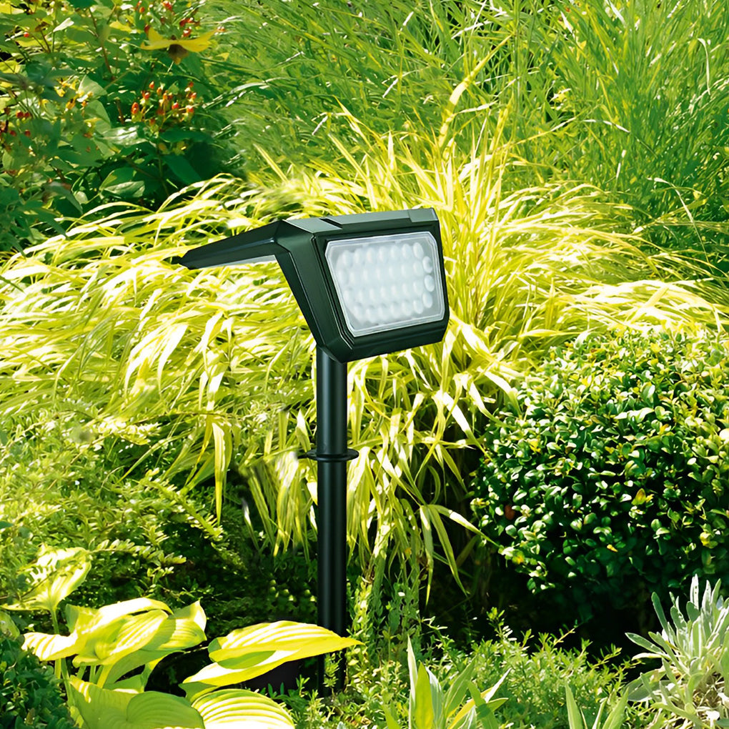 2PCS Waterproof IP65 LED Black Modern Solar Lights Outdoor Lawn Lamp - Lamp Outdoor