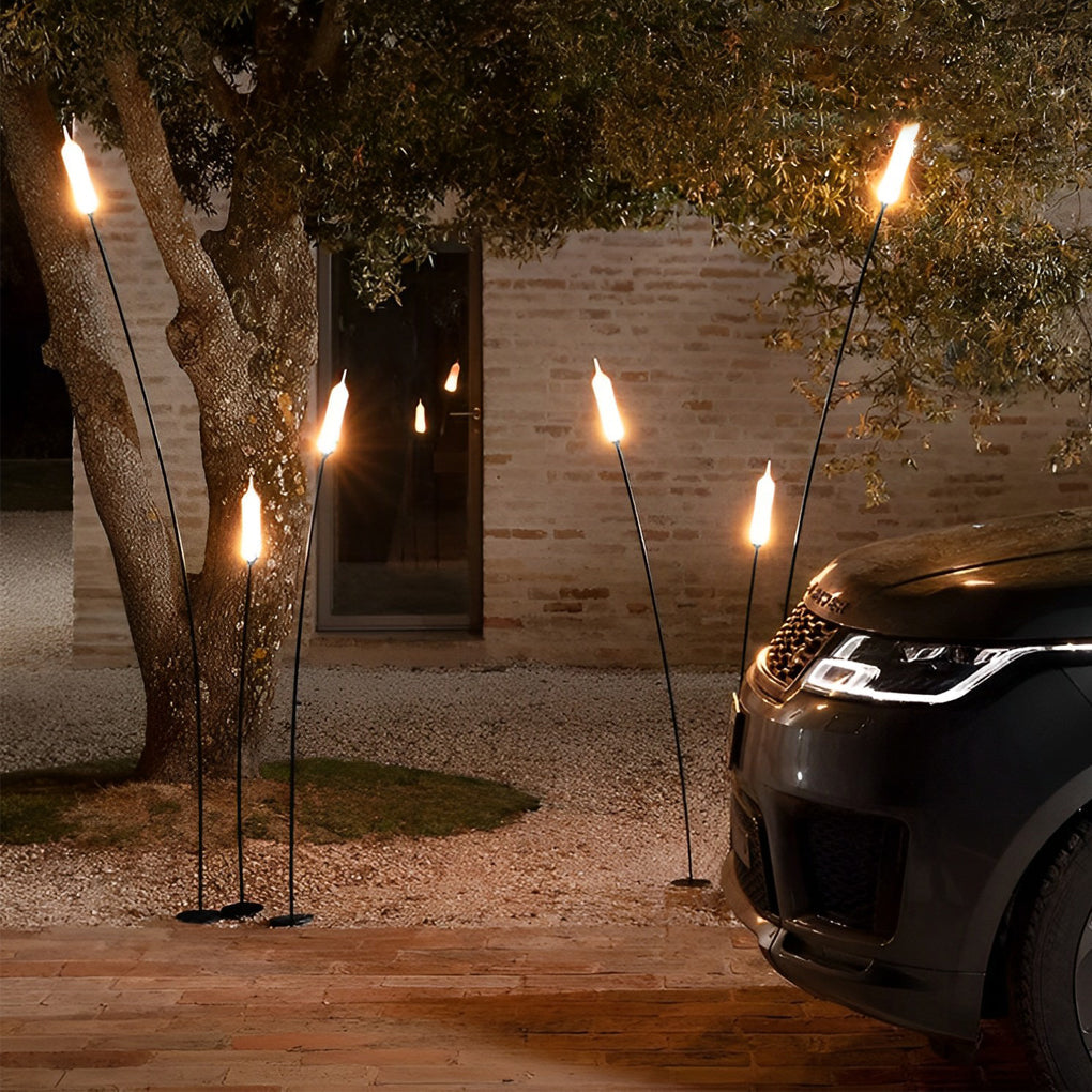 Minimalist Reed-Shaped LED Outdoor Lawn Lights - Lamp Outdoor