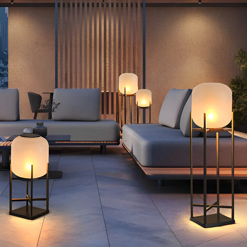 Lantern LED Outdoor Floor Lamp - Lamp Outdoor