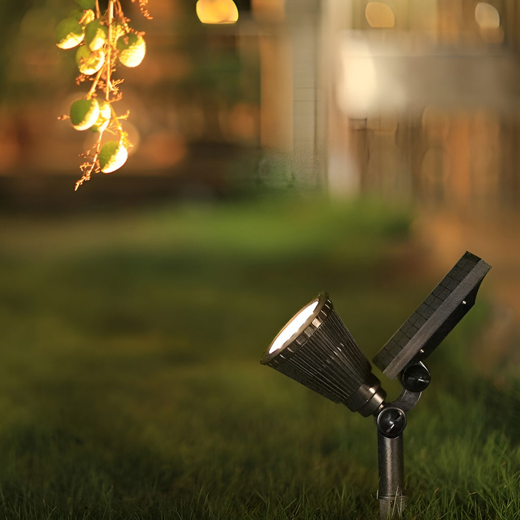 Waterproof LED 7W Modern Solar Tree Spotlights Landscape Lighting - Lamp Outdoor
