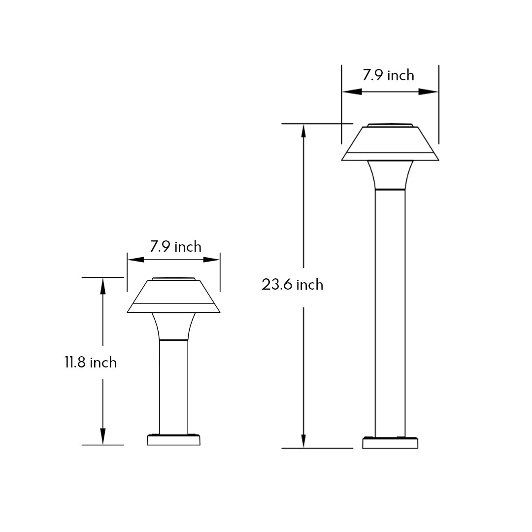 Garden Outdoor LED Lights Minimalist Nordic - Lamp Outdoor