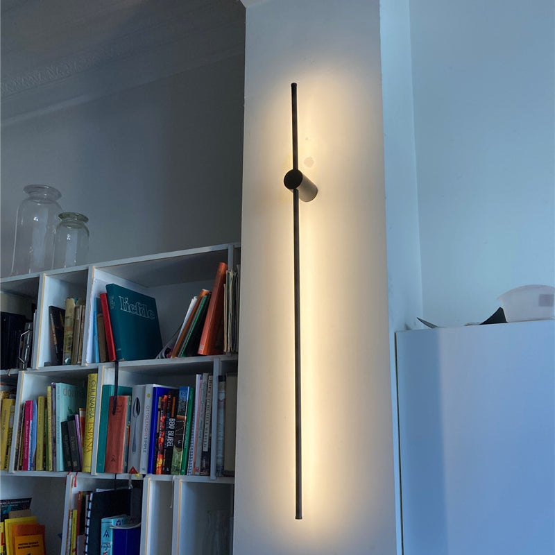 Arisha Minimalist Rotatable Linear LED Outdoor Wall Lamp Corridor Garden - Lamp Outdoor