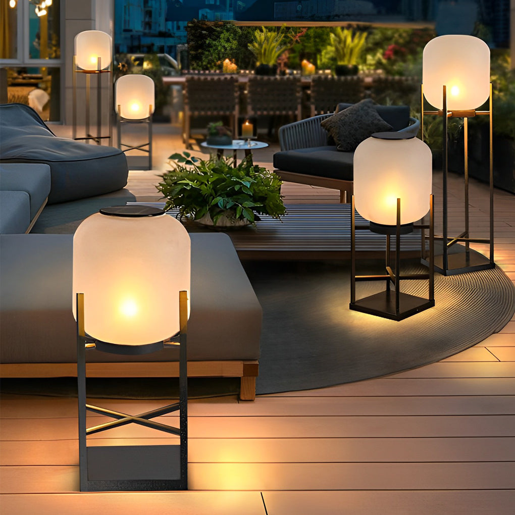 Lantern LED Outdoor Floor Lamp - Lamp Outdoor