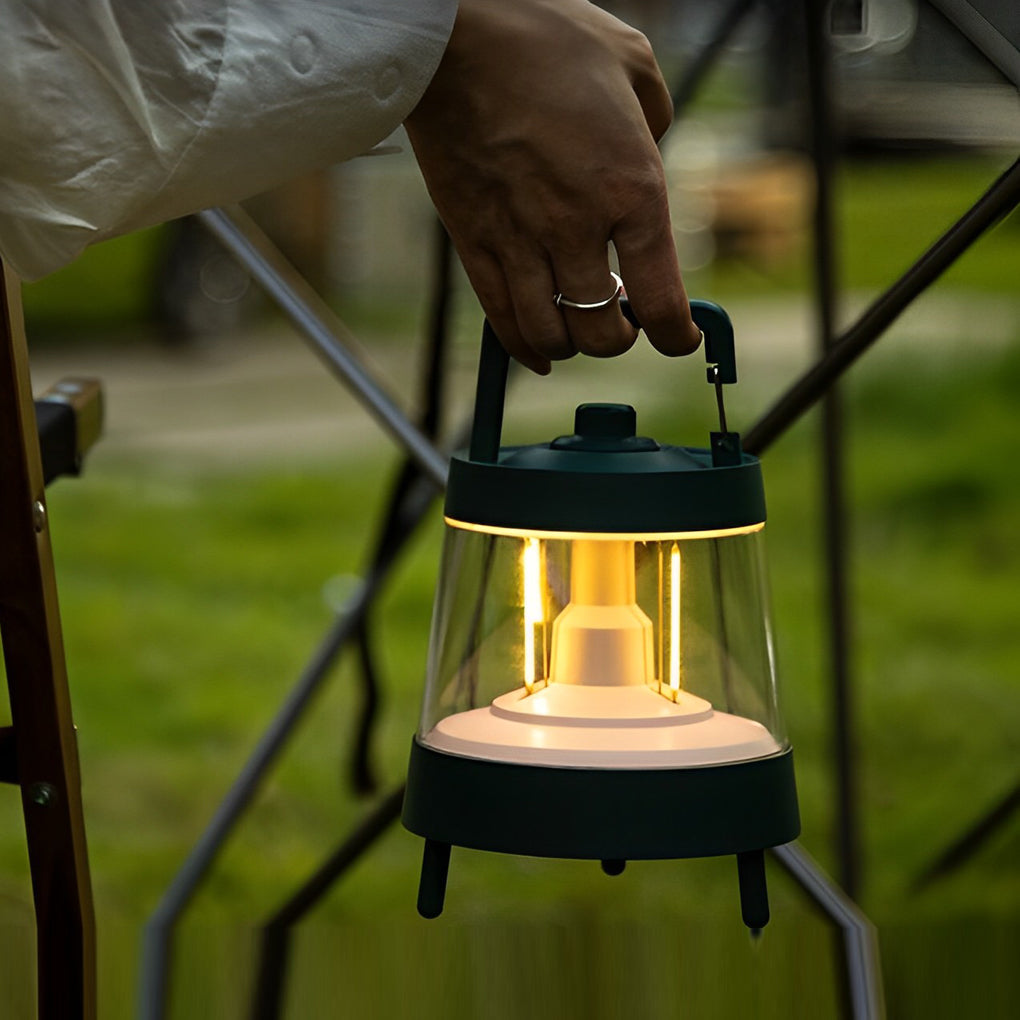 Waterproof USB 5V Rechargeable LED Dimmable Green Modern Camping Lights - Lamp Outdoor