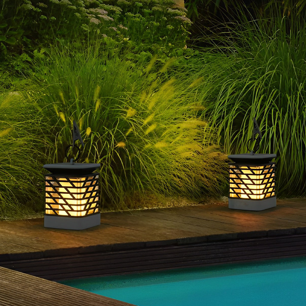 Portable Intelligent Light Sensing Led Waterproof Solar Outdoor Lights - Lamp Outdoor