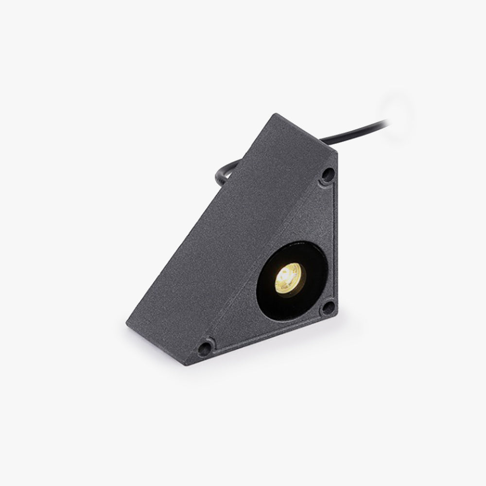 Ray Modern Triangle Motion Sensor Outdoor Deck Step Light - Lamp Outdoor