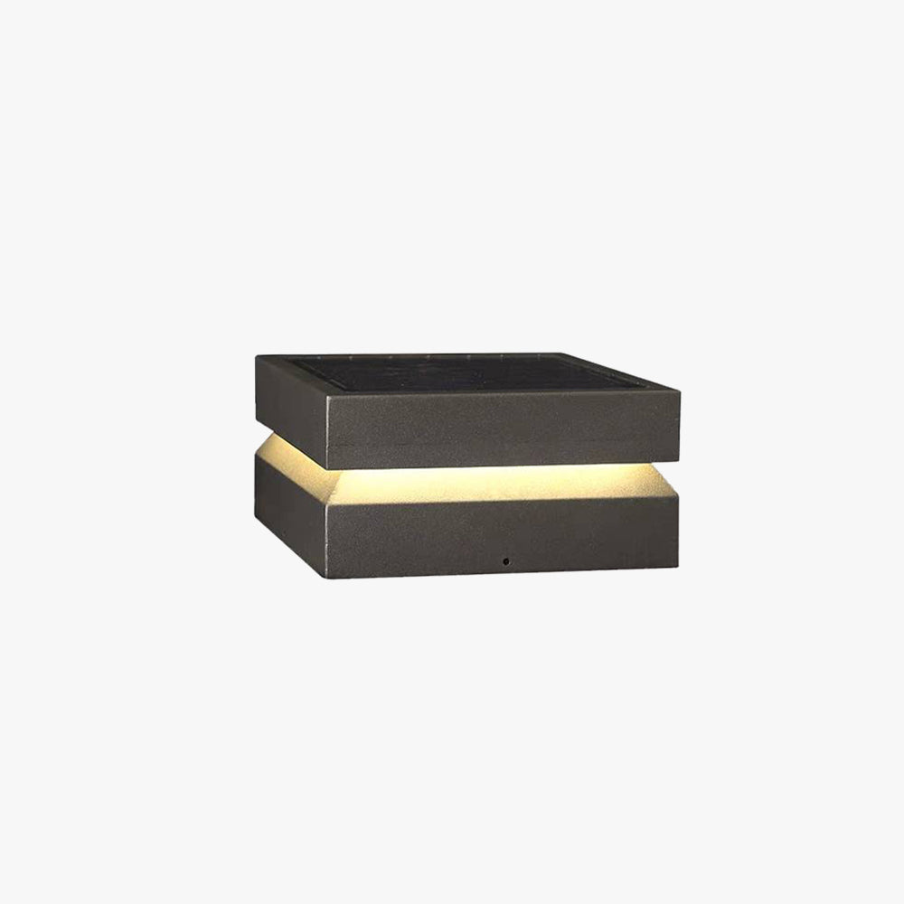 Ray Modern Concave Metal Outdoor Lamps Solar - Lamp Outdoor