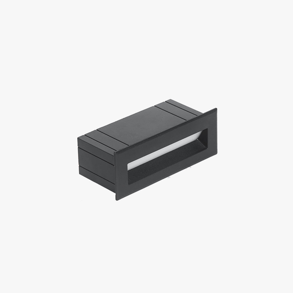 Ray Modern Metal Rectangular Outdoor Deck Step Light - Lamp Outdoor