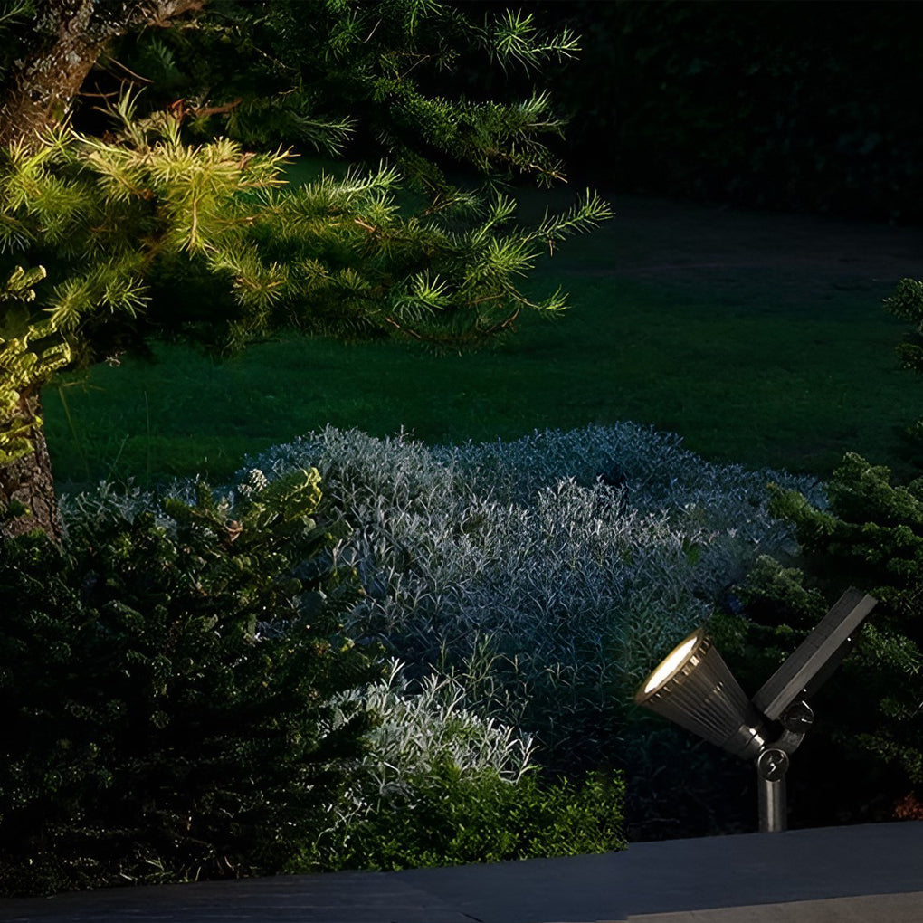 Waterproof LED 7W Modern Solar Tree Spotlights Landscape Lighting - Lamp Outdoor