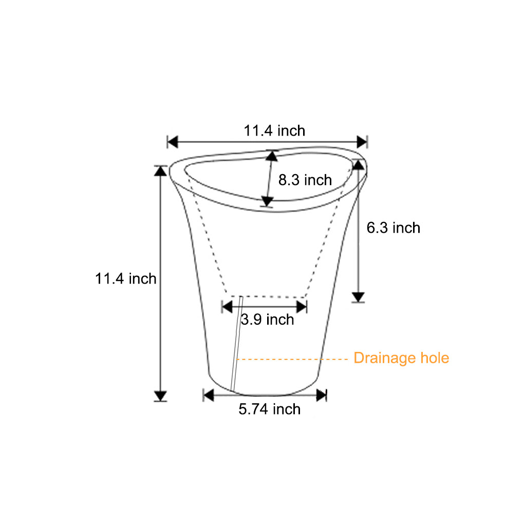 Waterproof Luminous Flowerpot Planter Intelligent Solar Outdoor Lights - Lamp Outdoor