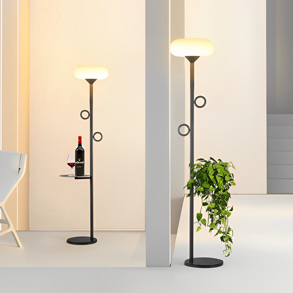 Remote Control LED Outdoor Rod Floor Accent Lamp - Lamp Outdoor