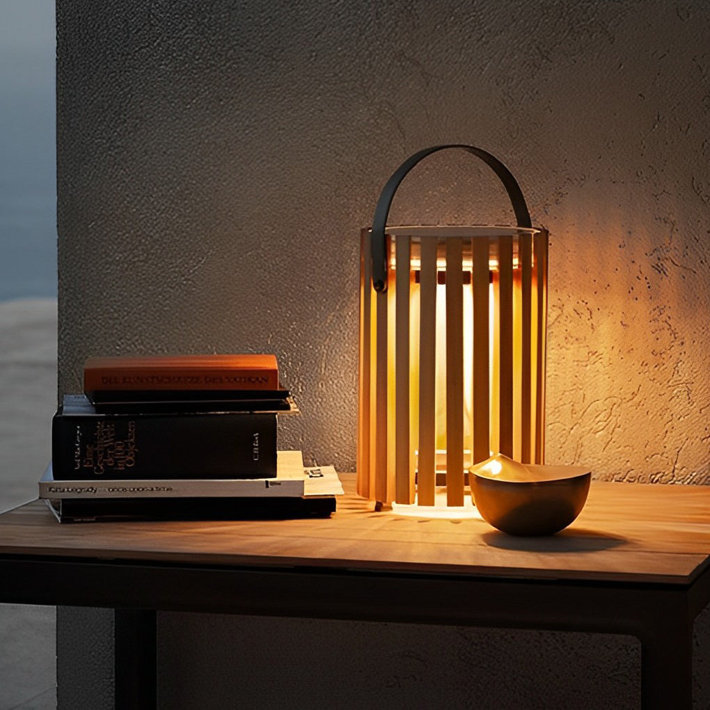 Portable Lantern Design Waterproof LED Modern Solar Outdoor Floor Lamp - Lamp Outdoor