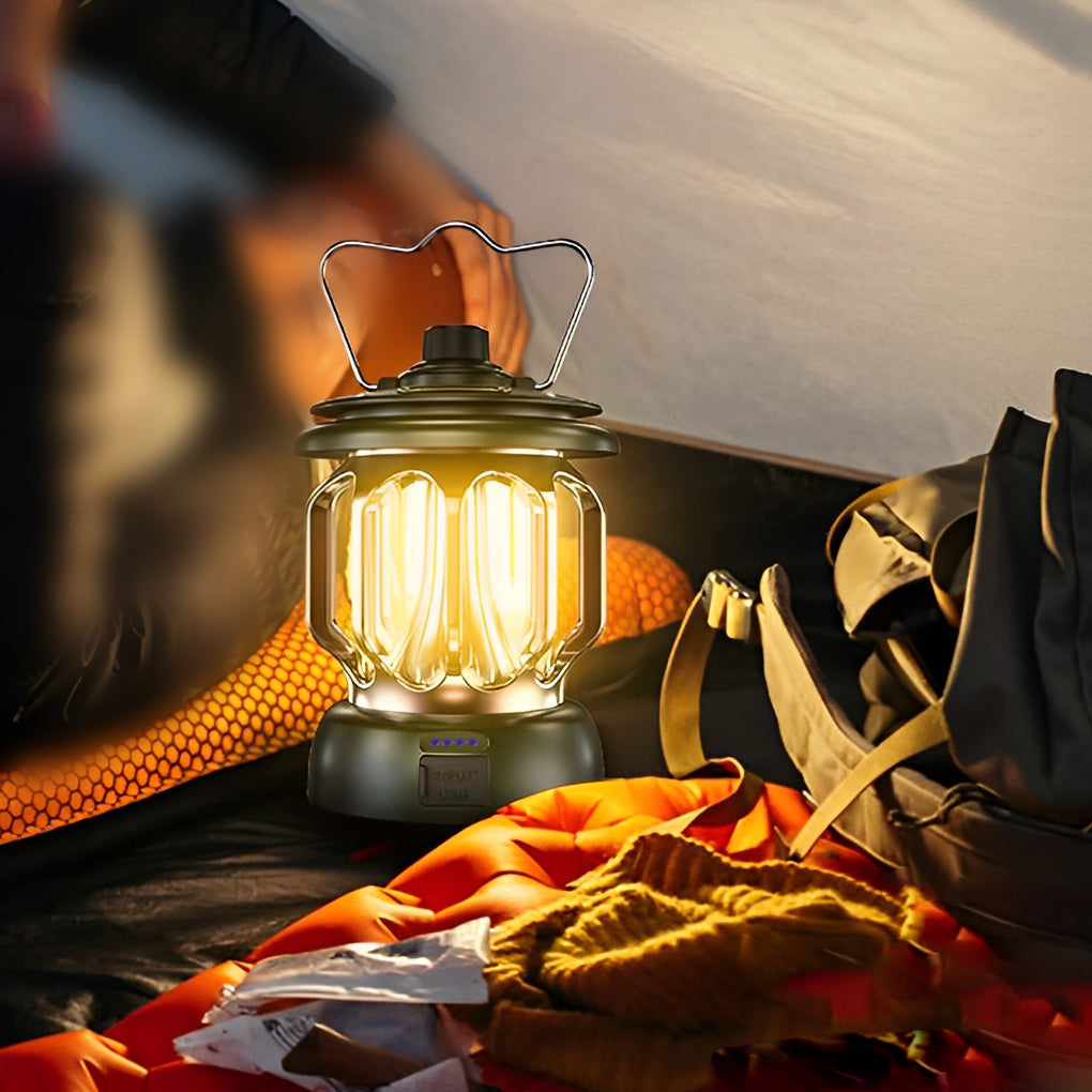 Portable Multi-function LED Waterproof Rechargeable Outdoor Lanterns - Lamp Outdoor