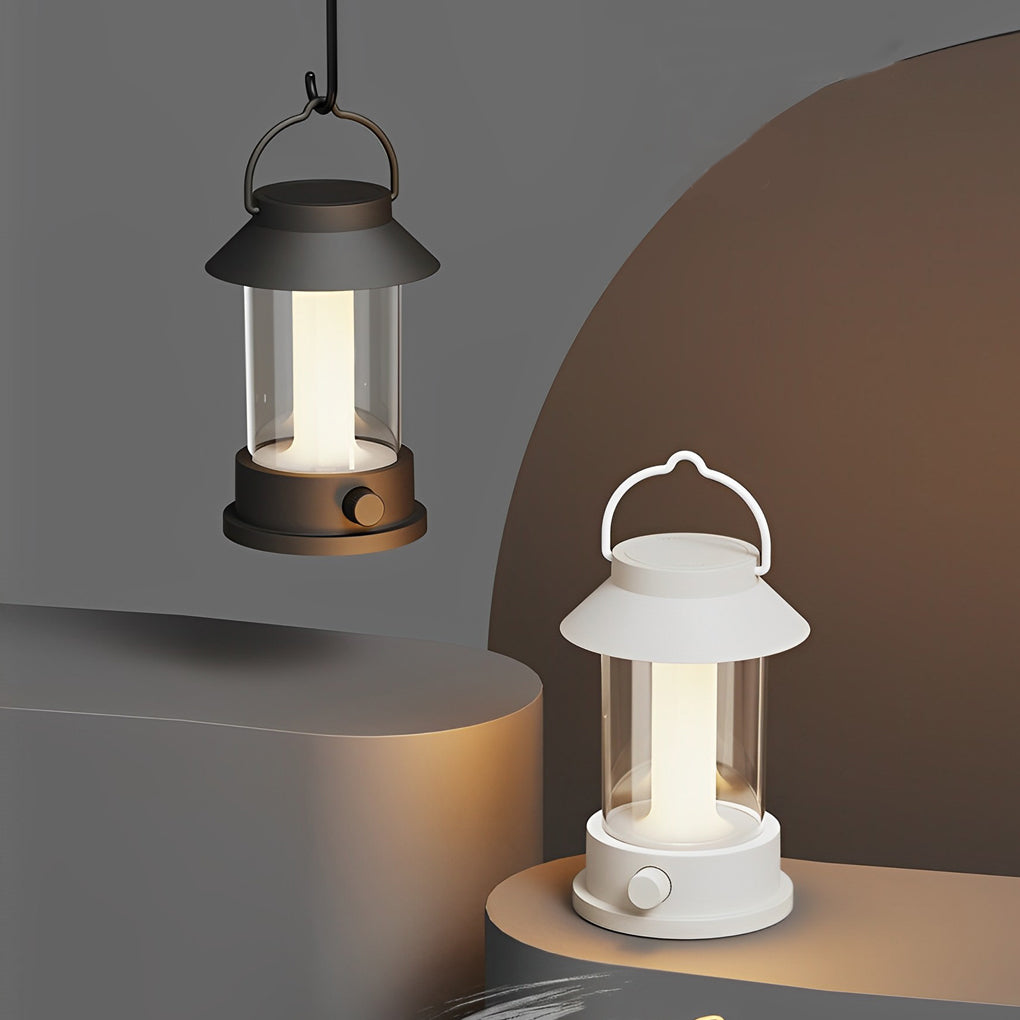 Portable Waterproof Dimmable LED USB Rechargeable Outdoor Lanterns - Lamp Outdoor