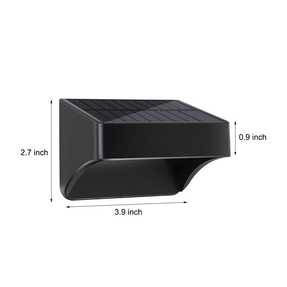 Minimalist solar outdoor wall lights dusk to dawn Waterproof Ambient - Lamp Outdoor