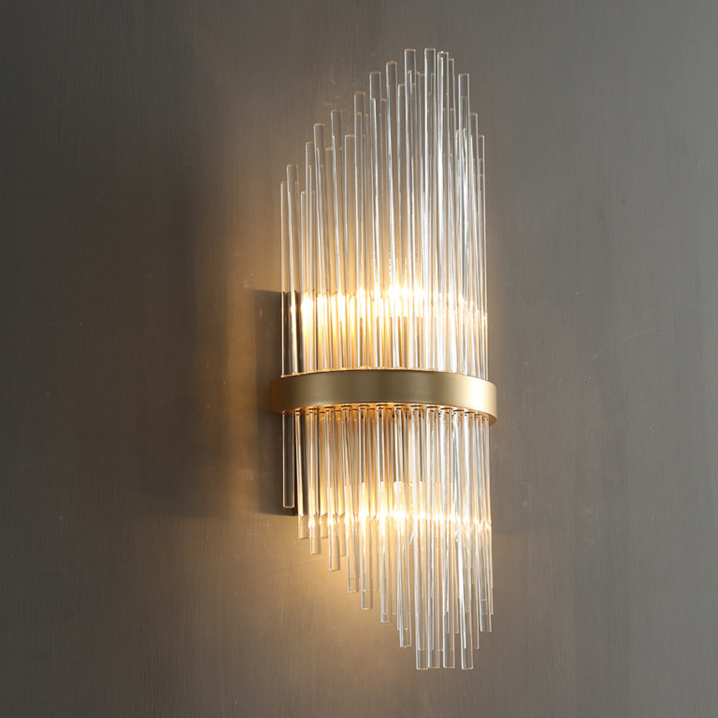 Creative Crystal Warm Light Nordic Wall Lamp Wall Sconce Lighting - Lamp Outdoor