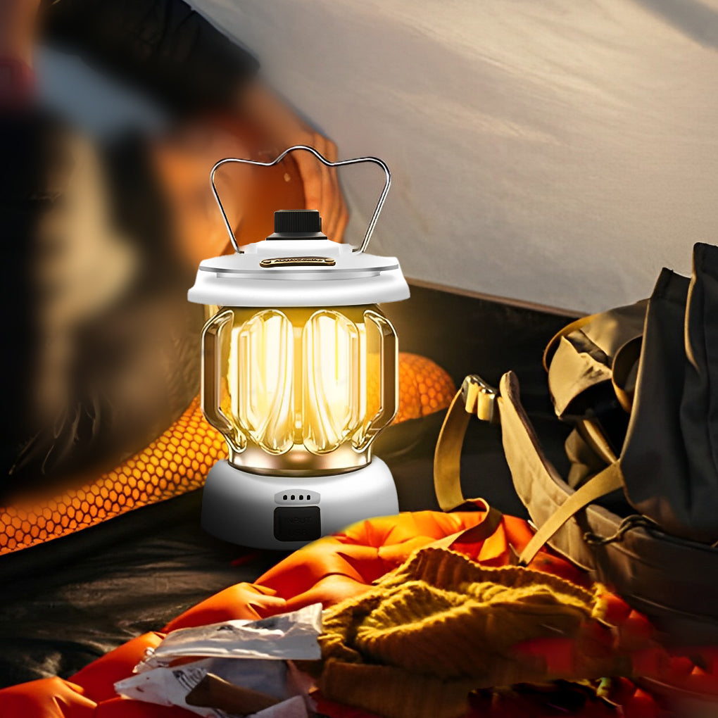 Portable Multi-function LED Waterproof Rechargeable Outdoor Lanterns - Lamp Outdoor
