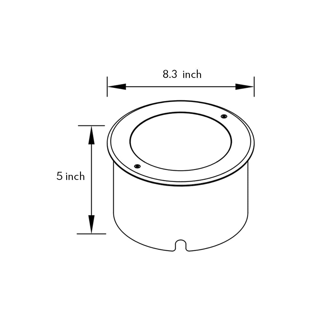 LED Well Light Outdoor Minimalist Style - Lamp Outdoor