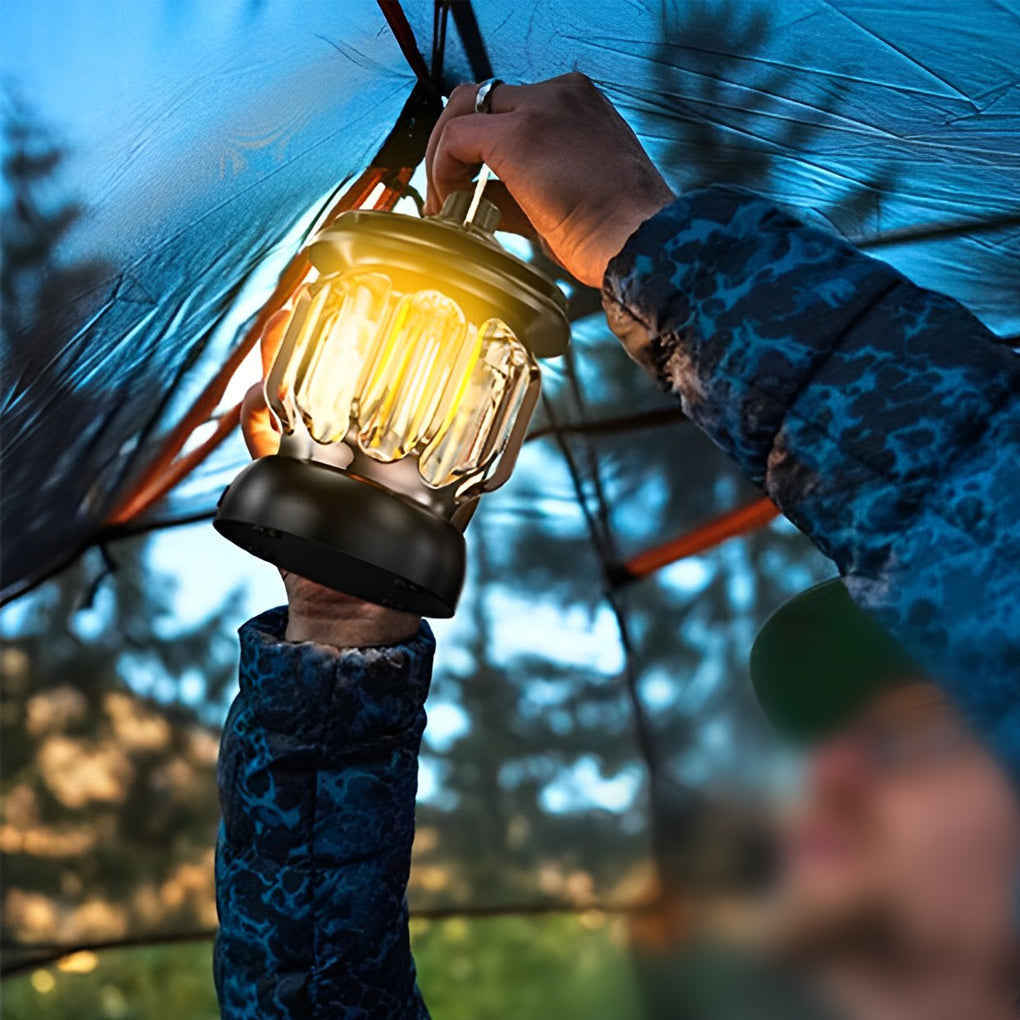 Portable Multi-function LED Waterproof Rechargeable Outdoor Lanterns - Lamp Outdoor