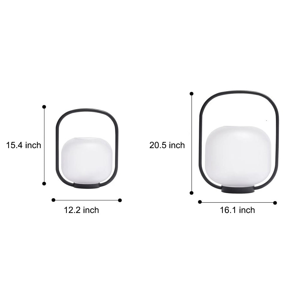 Waterproof Portable LED Rechargeable Solar Powered Outdoor Floor Lamp - Lamp Outdoor