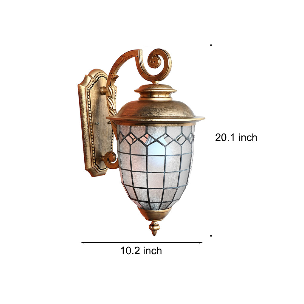 Waterproof Minimalist Elegant Vintage European Style Outdoor Wall Lights - Lamp Outdoor