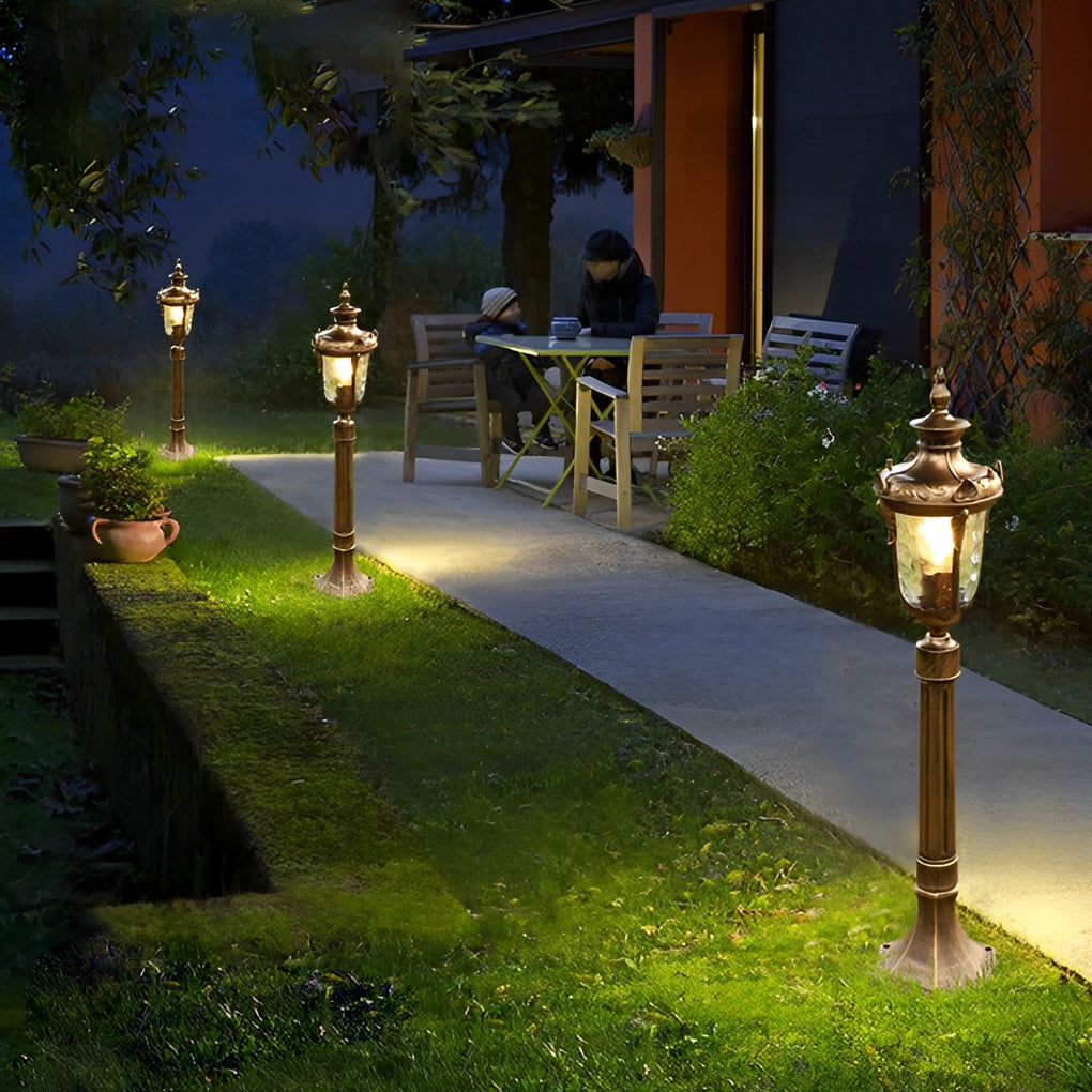 European-Style Waterproof Outdoor Lawn Lamp Elegant Pathway Lighting - Lamp Outdoor