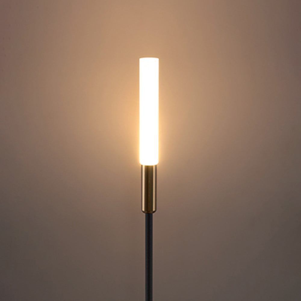 Ray Modern Metal Reed Solar Outdoor Post Light - Lamp Outdoor