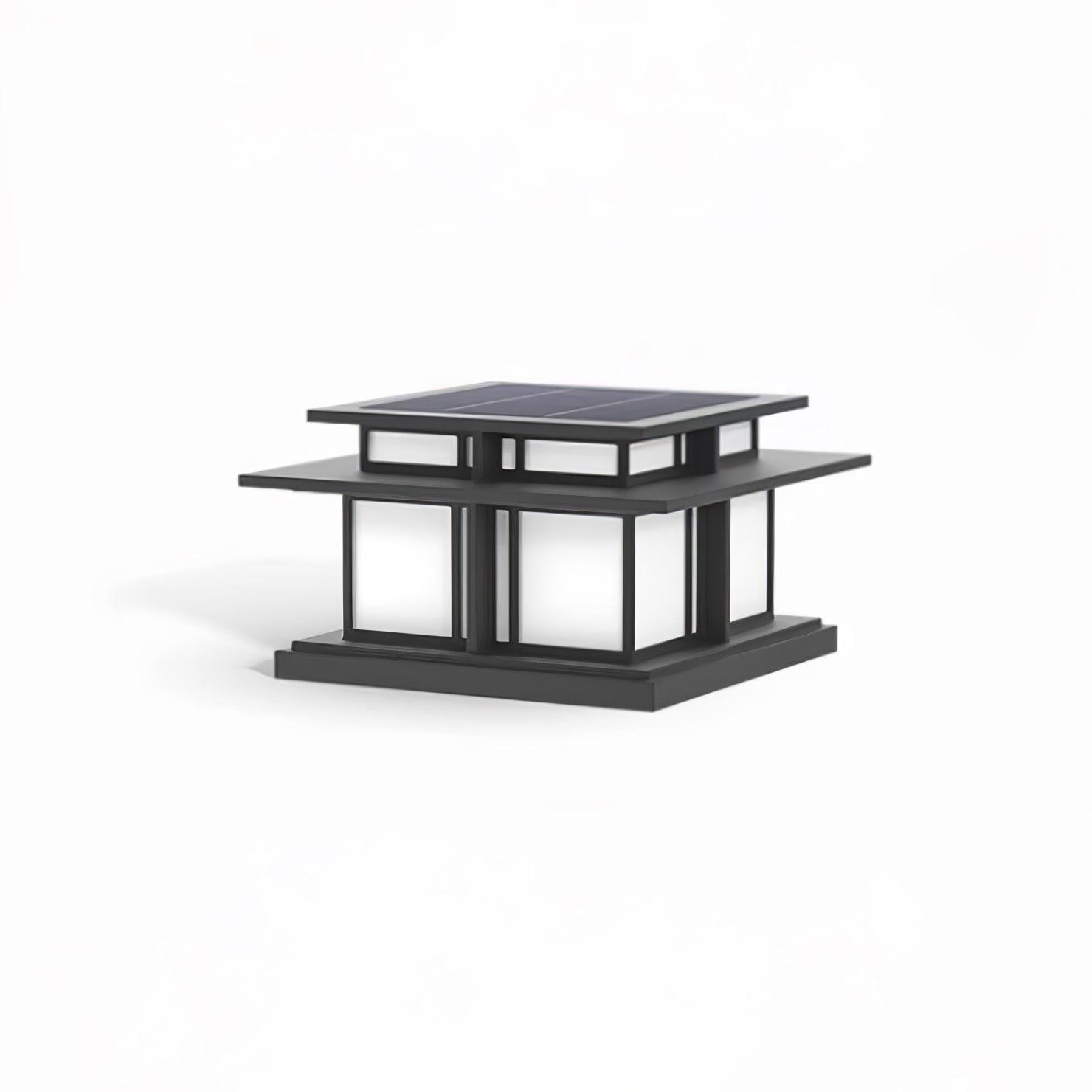 Ray Pillar Solar /HardWire Outdoor Light - Lamp Outdoor