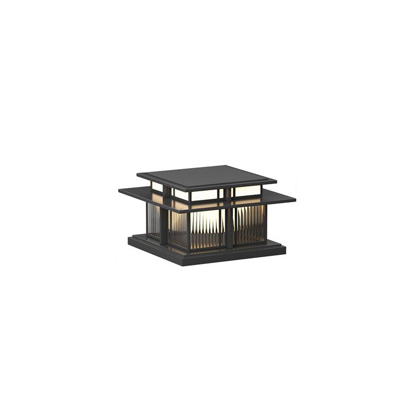 Ray Pillar Solar /HardWire Outdoor Light - Lamp Outdoor