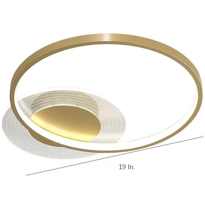 Circles LED Nordic Ceiling Lights Flush Mount Lighting Ceiling Lamp - Lamp Outdoor