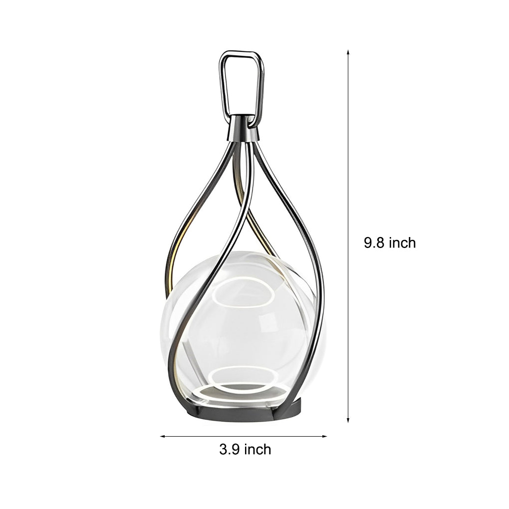 Creative Metal LED Waterproof USB Rechargeable Portable Night Lights - Lamp Outdoor