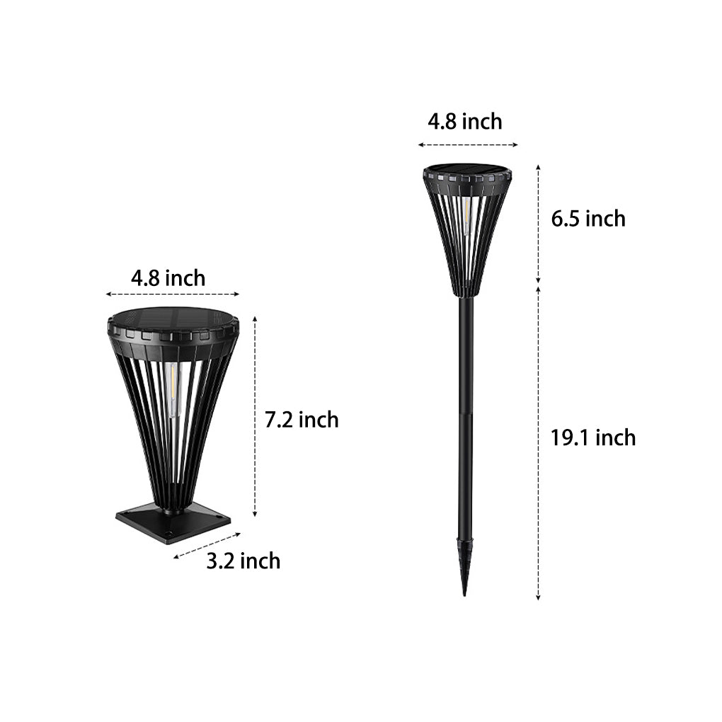 Waterproof Intelligent LED Solar Pathway Lights - Lamp Outdoor