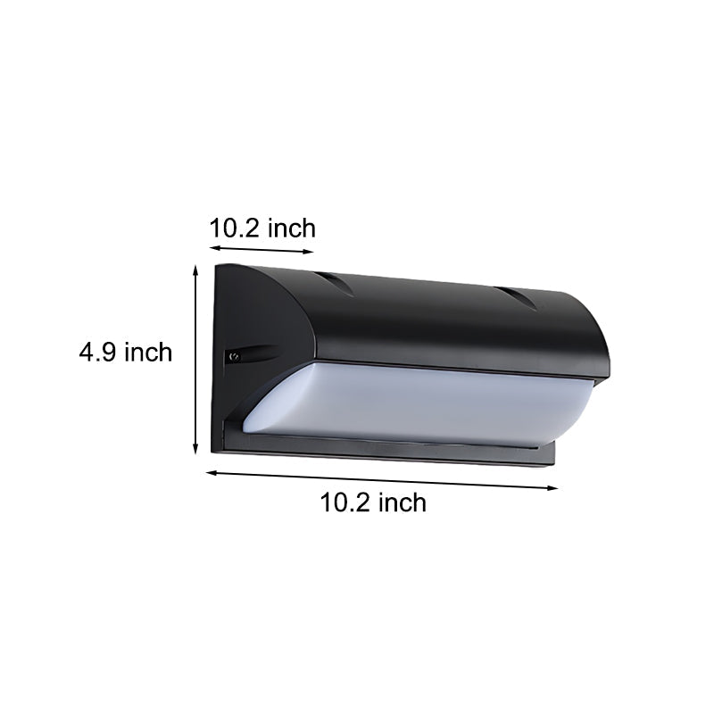 Modern Minimalist LED Waterproof Wall Light for Outdoor Villa Courtyard Balcony - Lamp Outdoor
