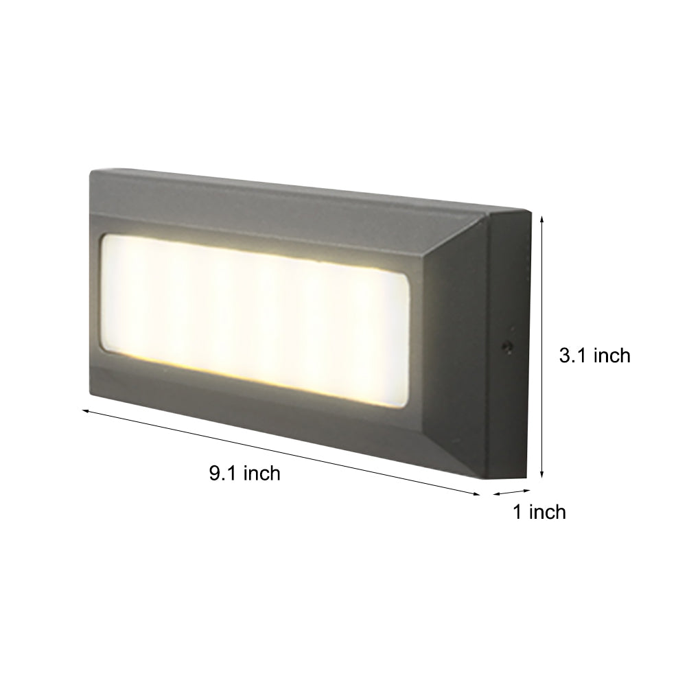 Outdoor Waterproof SMD 9W LED Step Lights IP54 Stair Lights for Deck, Path - Lamp Outdoor