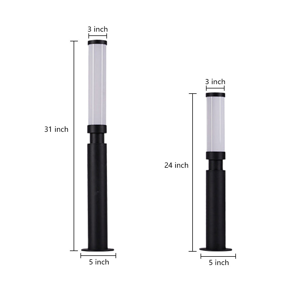 Modern Creative Outdoor Lights Bollard Lights LED Waterproof Garden Lights Pathway Lights - Lamp Outdoor