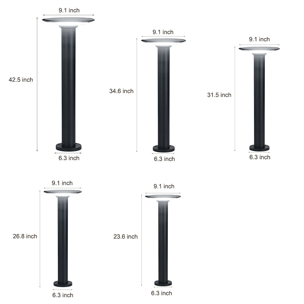 Innovative UFO-Shaped Solar Pathway Lights Durable Outdoor Lighting - Lamp Outdoor