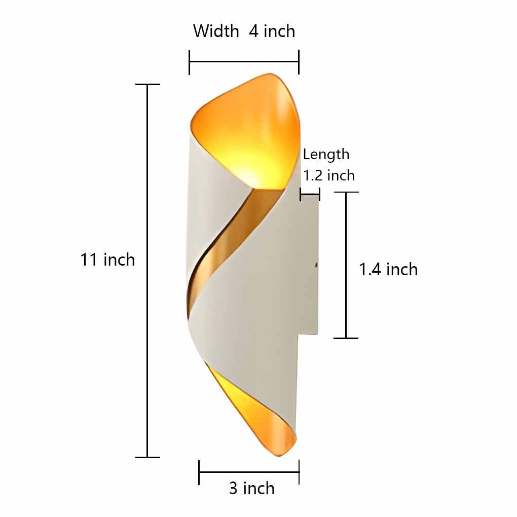 Outdoor LED Up and Down Light Waterproof Modern Wall Sconce Lighting - Lamp Outdoor