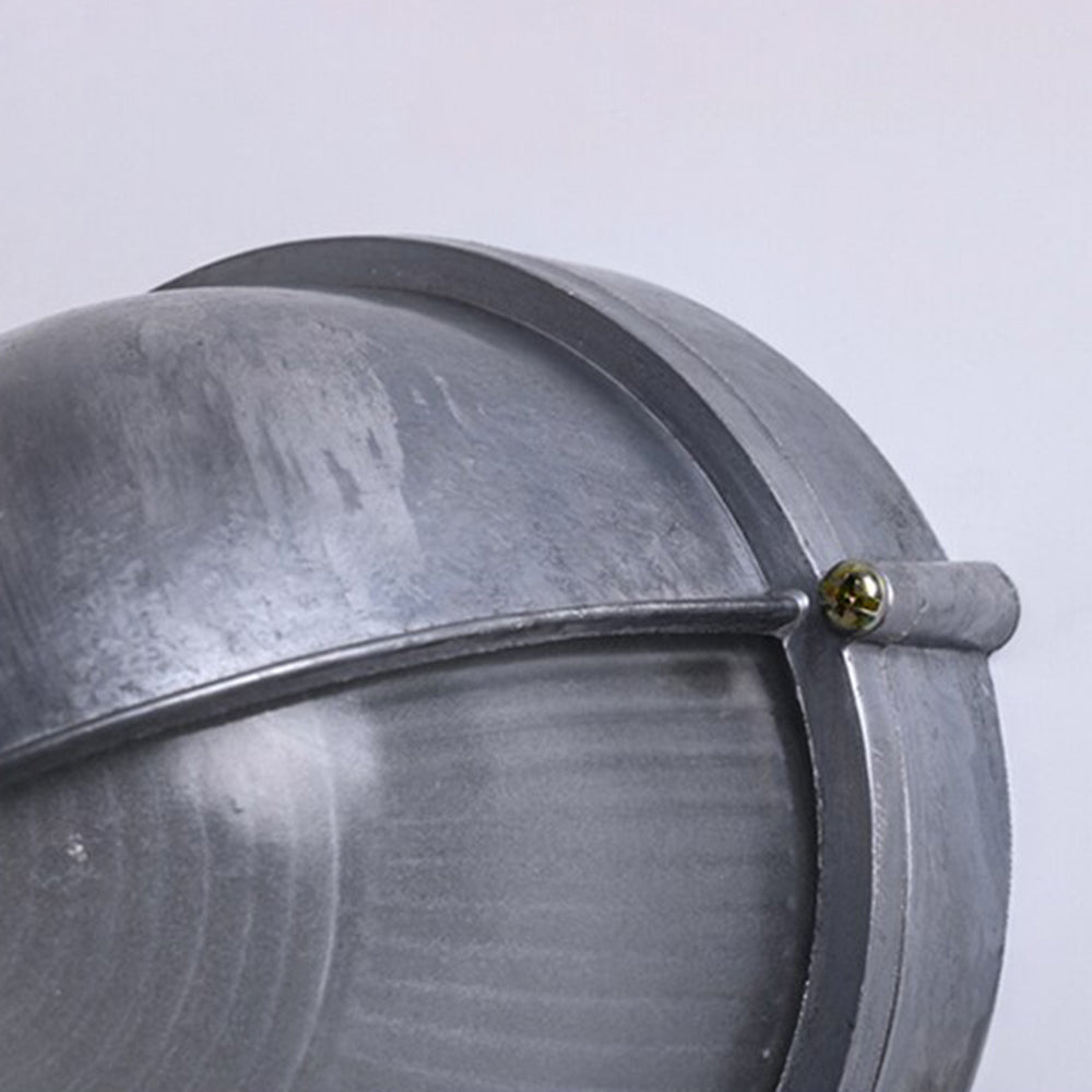 Ray Modern Round/Ellipse Outdoor Waterproof Wall Lamp, 2 Colors - Lamp Outdoor