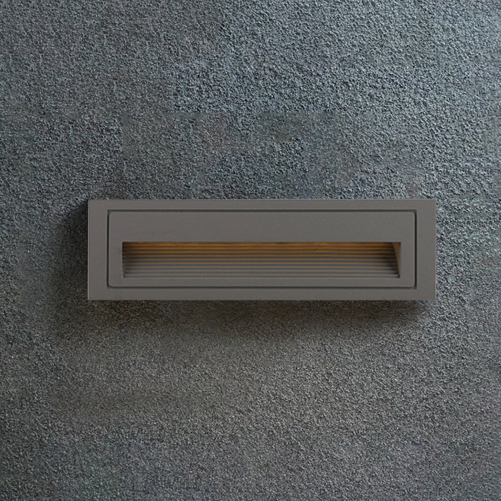 Ray Modern Metal Square Outdoor Deck Step Light - Lamp Outdoor