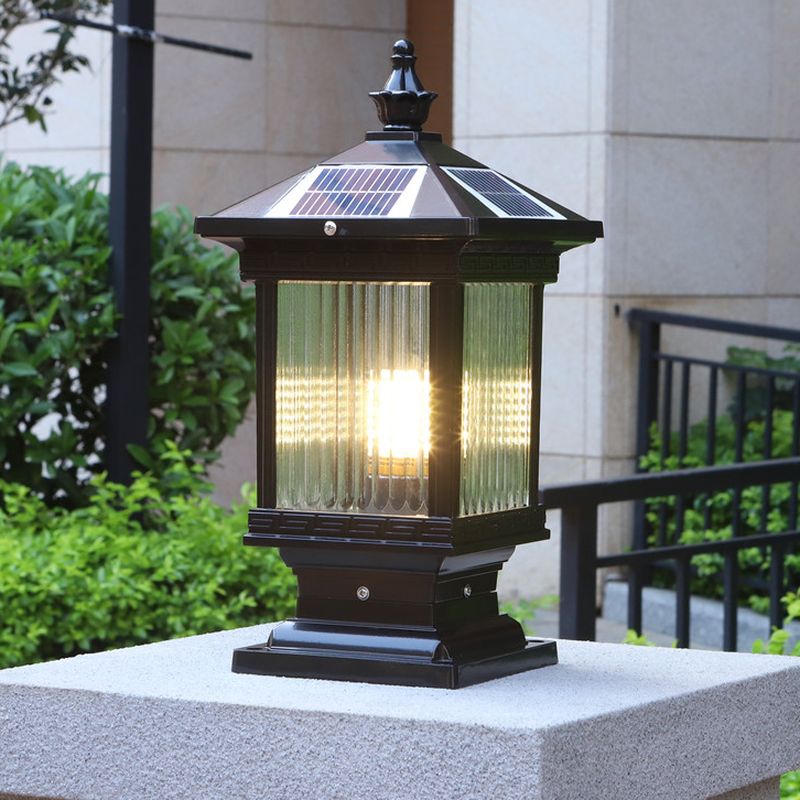 Ray Vintage Classic Lantern Solar Outdoor Light - Lamp Outdoor