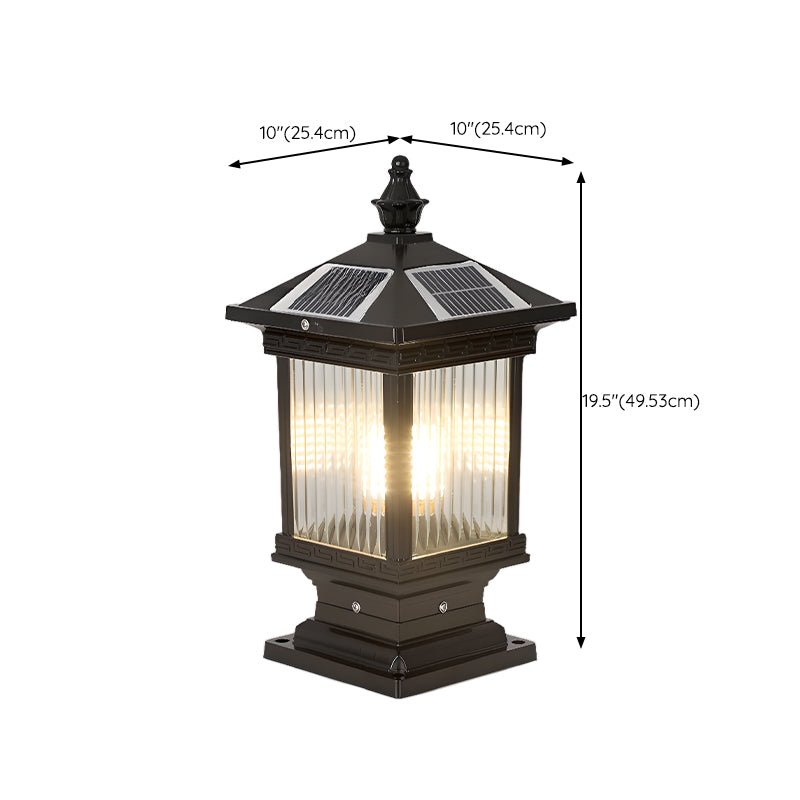 Ray Vintage Classic Lantern Solar Outdoor Light - Lamp Outdoor