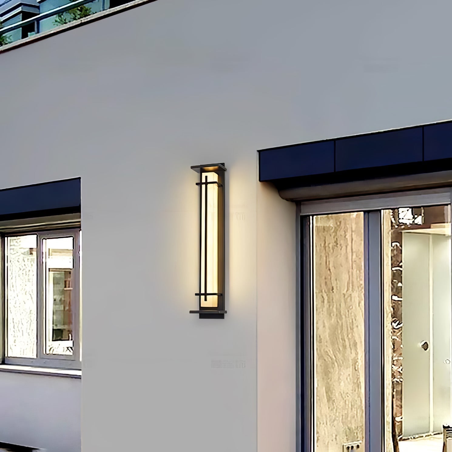 Ray Glass Wall Light - Lamp Outdoor