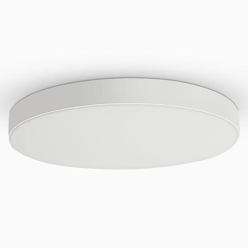 16'' Round Dimmable Modern Flush Mount Lighting with Remote - Lamp Outdoor