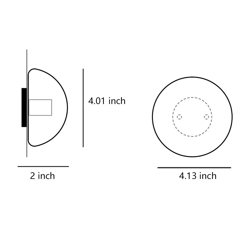 Transparent Rustic Outdoor Glass Wall Lights Waterproof LED Lighting - Lamp Outdoor