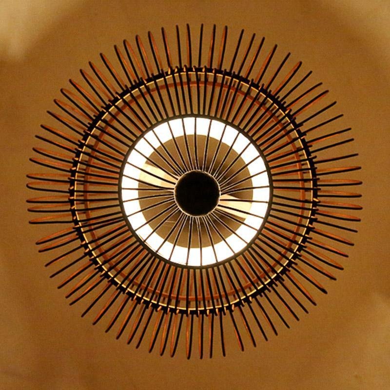 2-Tiers Bubble Dark Brown Moroccan Pendant Light with a Large Central Light - Lamp Outdoor